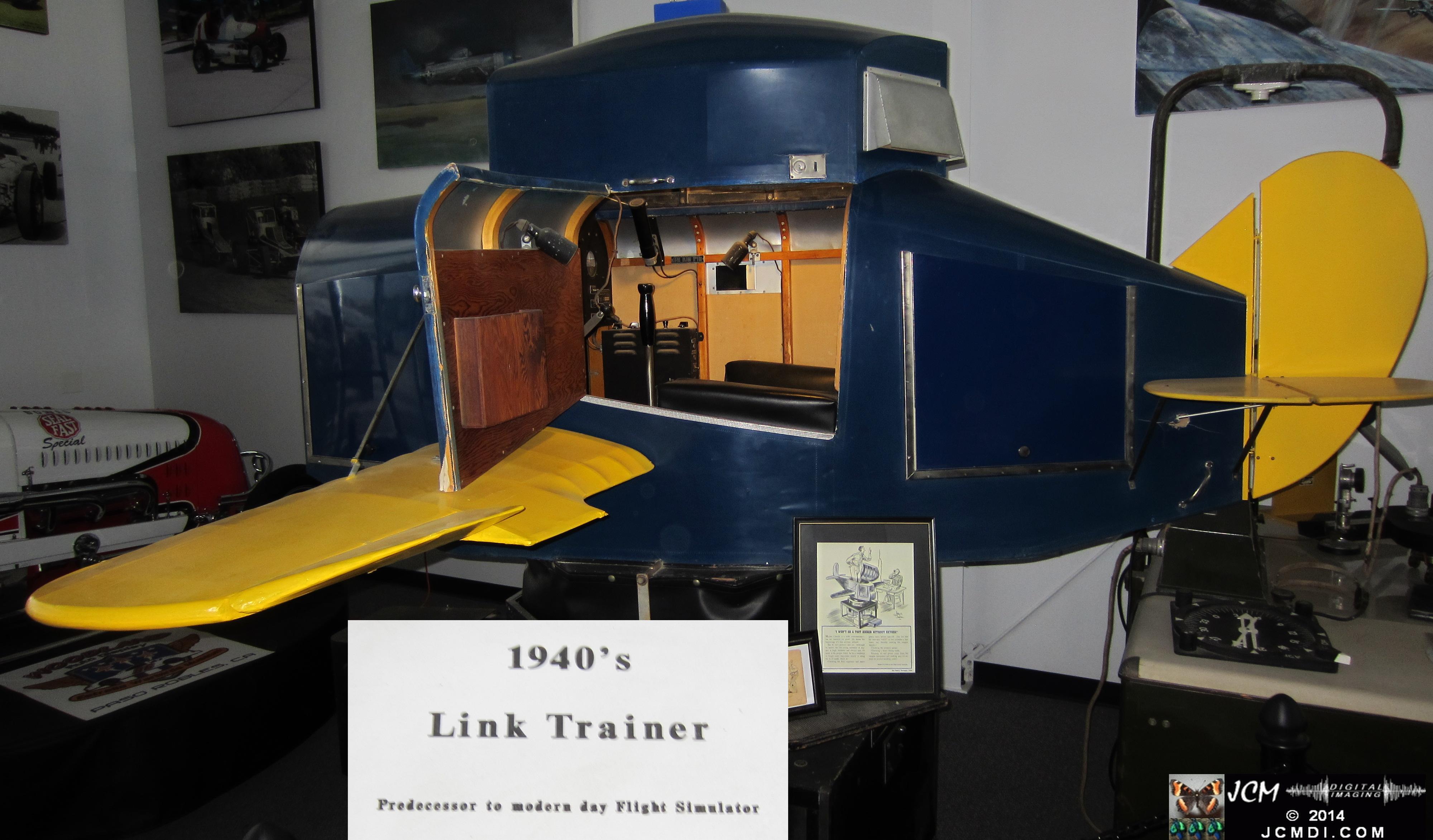 Estrella Warbirds Museum Paso Robles 1940's link trainer